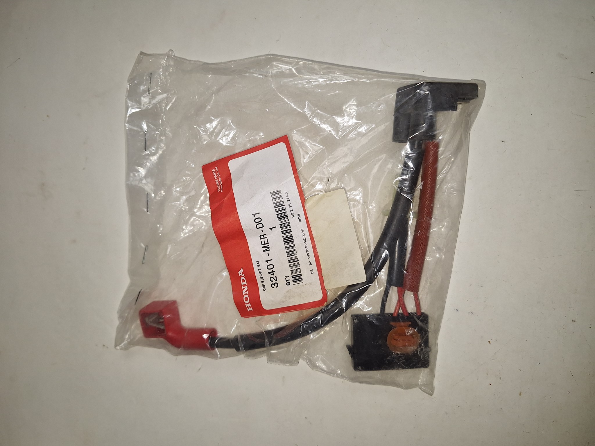 Picture of CABLE,START BAT  32401-MER-D01